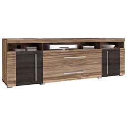Tumba pentru Tv Helvetia Roger №70 2D2S (Satin Walnut/Touchwood)