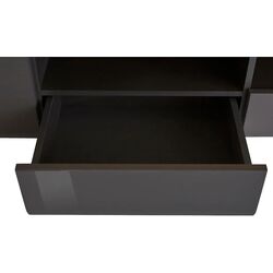 Тумба РТВ Helvetia Toledo №40 2D3S (Anthracite Gloss/Grandson Oak) Thumb