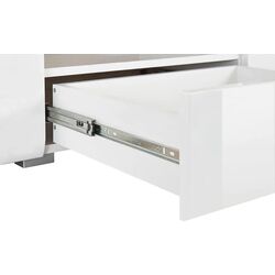 Тумба РТВ Helvetia Toledo №40 2D3S (White Gloss/Sanremo Oak Light) Thumb