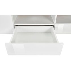 Тумба РТВ Helvetia Toledo №40 2D3S (White Gloss/Sanremo Oak Light) Thumb