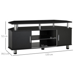 Тумба РТВ Homcom 833-324BK (Black) Thumb