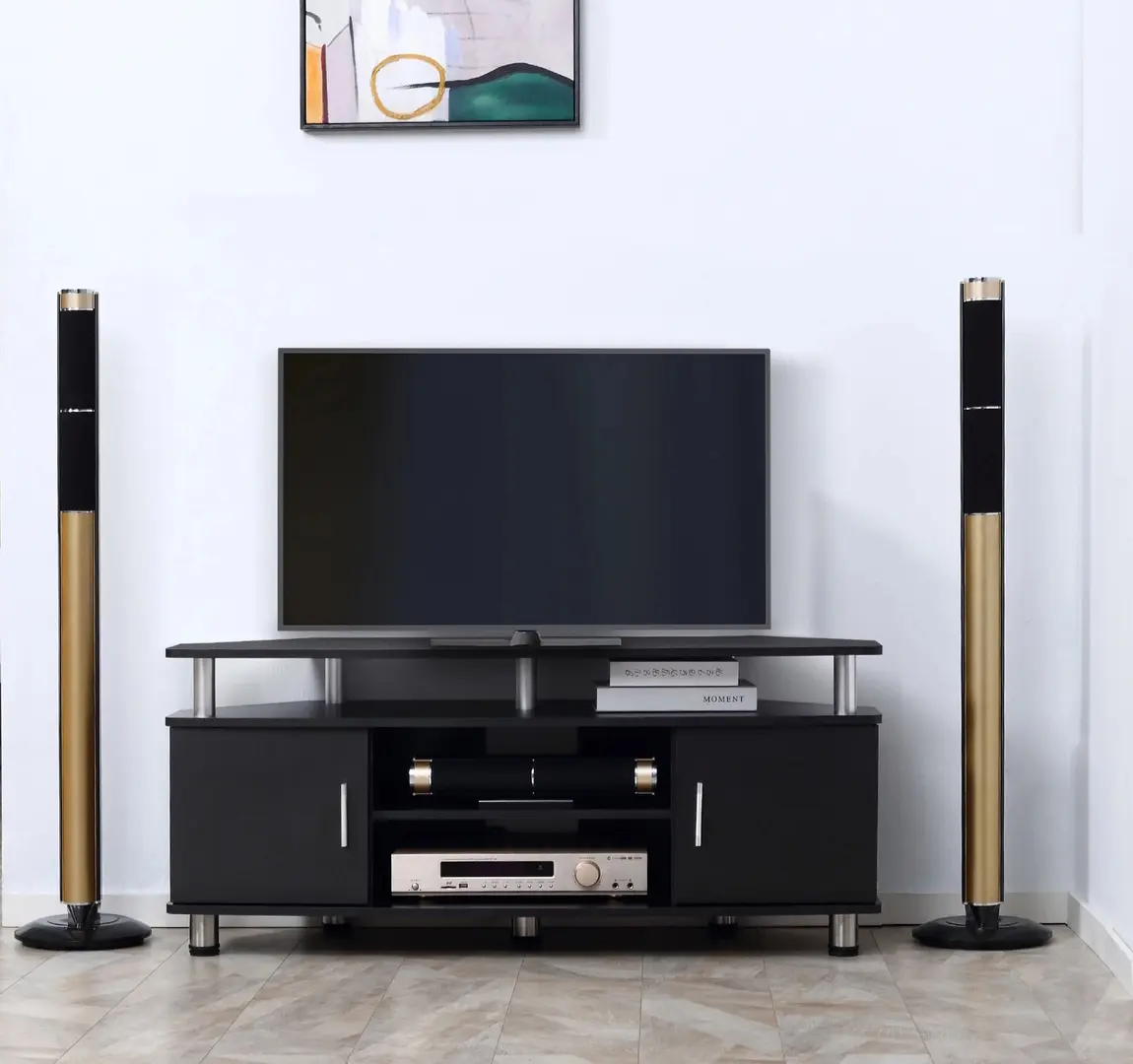 Тумба РТВ Homcom 833-324BK (Black)