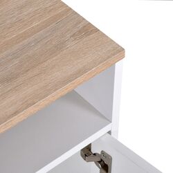 Тумба РТВ Homcom 833-778 105x52x40 cm (White/Oak) Thumb