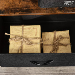 Тумба РТВ Homcom 839-071CG (Rustic Brown/Black) Thumb