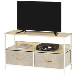 Тумба РТВ Homcom 839-071LG (Natura/Light Grey) Thumb