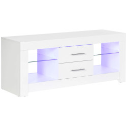 Tumba pentru TV Homcom 839-531V92WT (White) Thumb