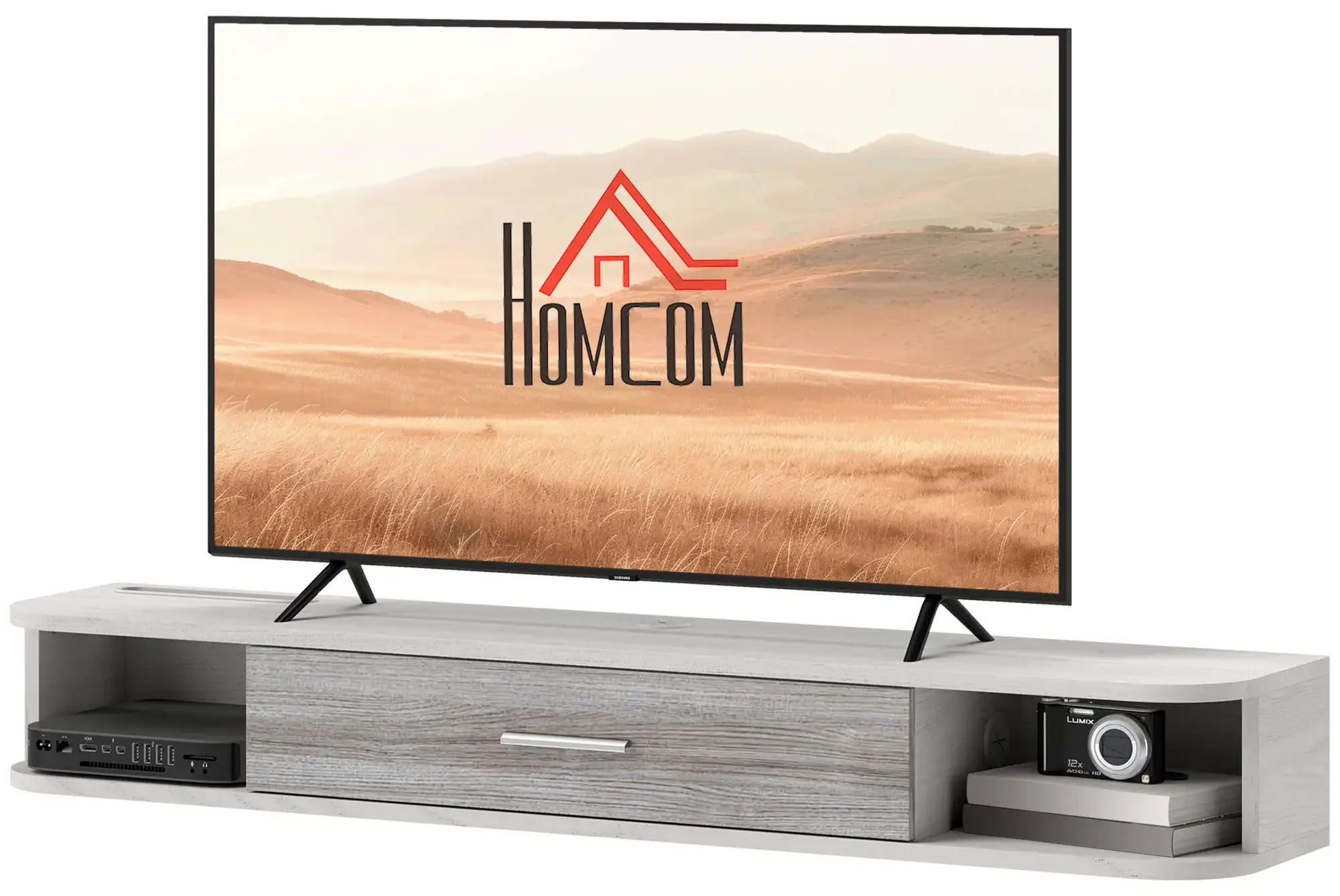 Тумба РТВ Homcom 839-976V00GY (Grey) - 3