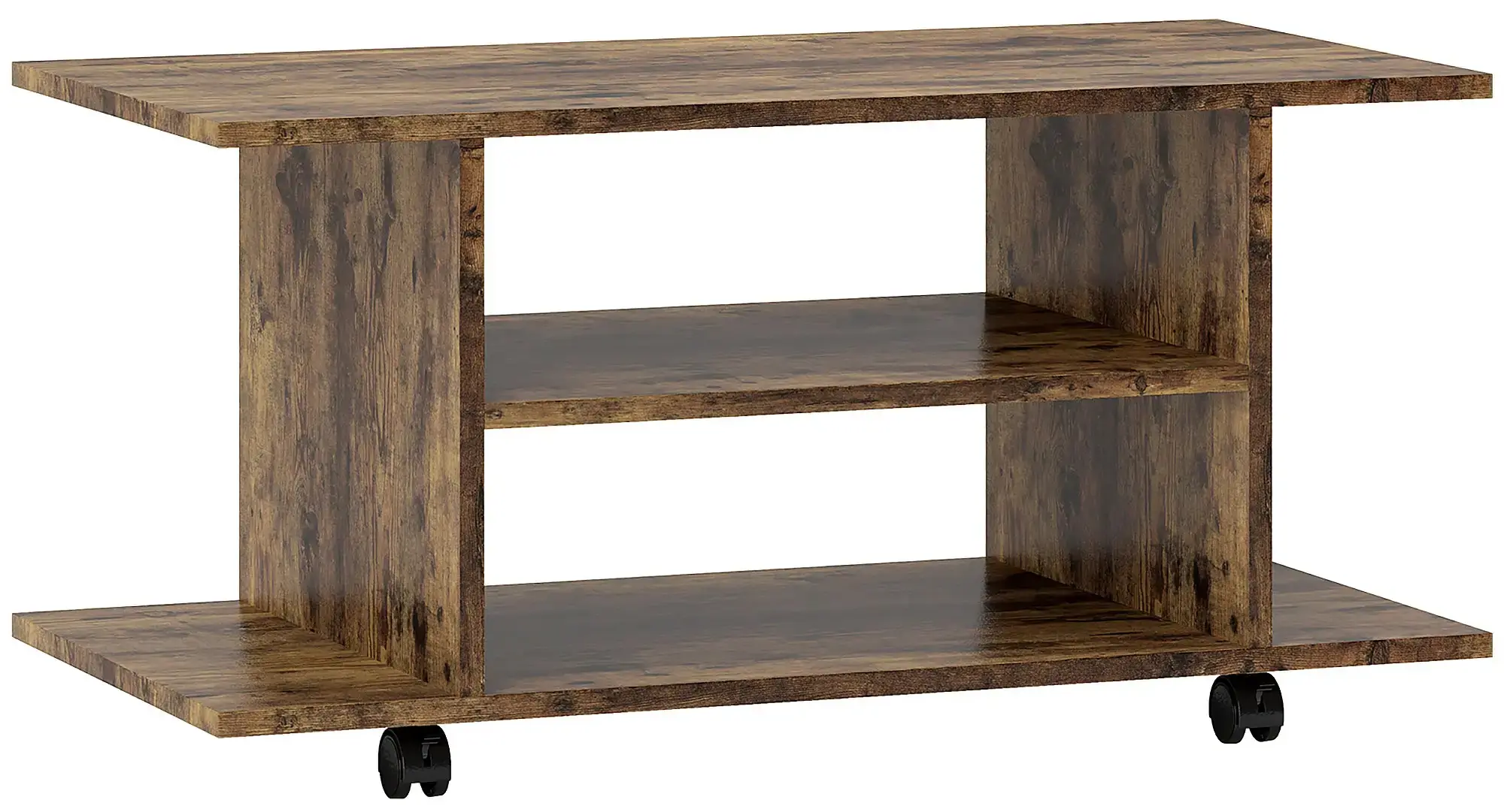 Тумба РТВ Homcom 83B-100V00RB (Rustic Brown) - 4