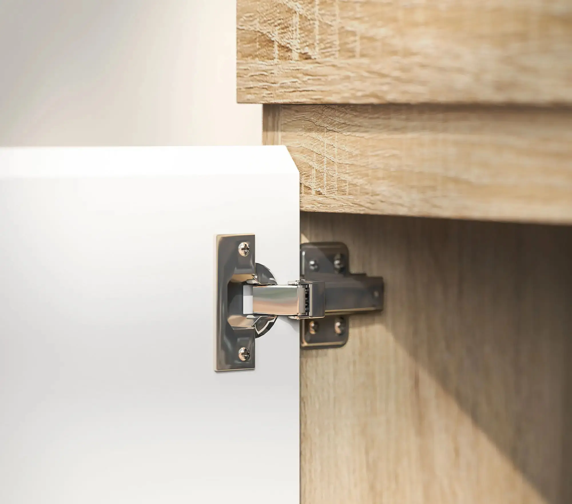 Тумба РТВ Homcom 83B-142V00ND (Natural/White) - 5