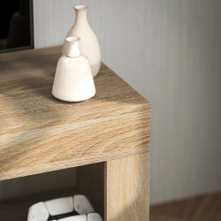 Тумба РТВ Homcom 83B-142V00ND (Natural/White) Thumb