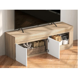 Тумба РТВ Homcom 83B-142V00ND (Natural/White) Thumb