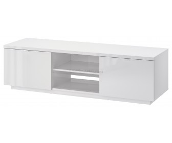 Tumba pentru TV Ikea Bays 160x42x45 (Lucios Alb)