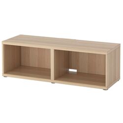 Tumba pentru TV Ikea Besta 120x40x38 (Aspect Stejar Antichizat)