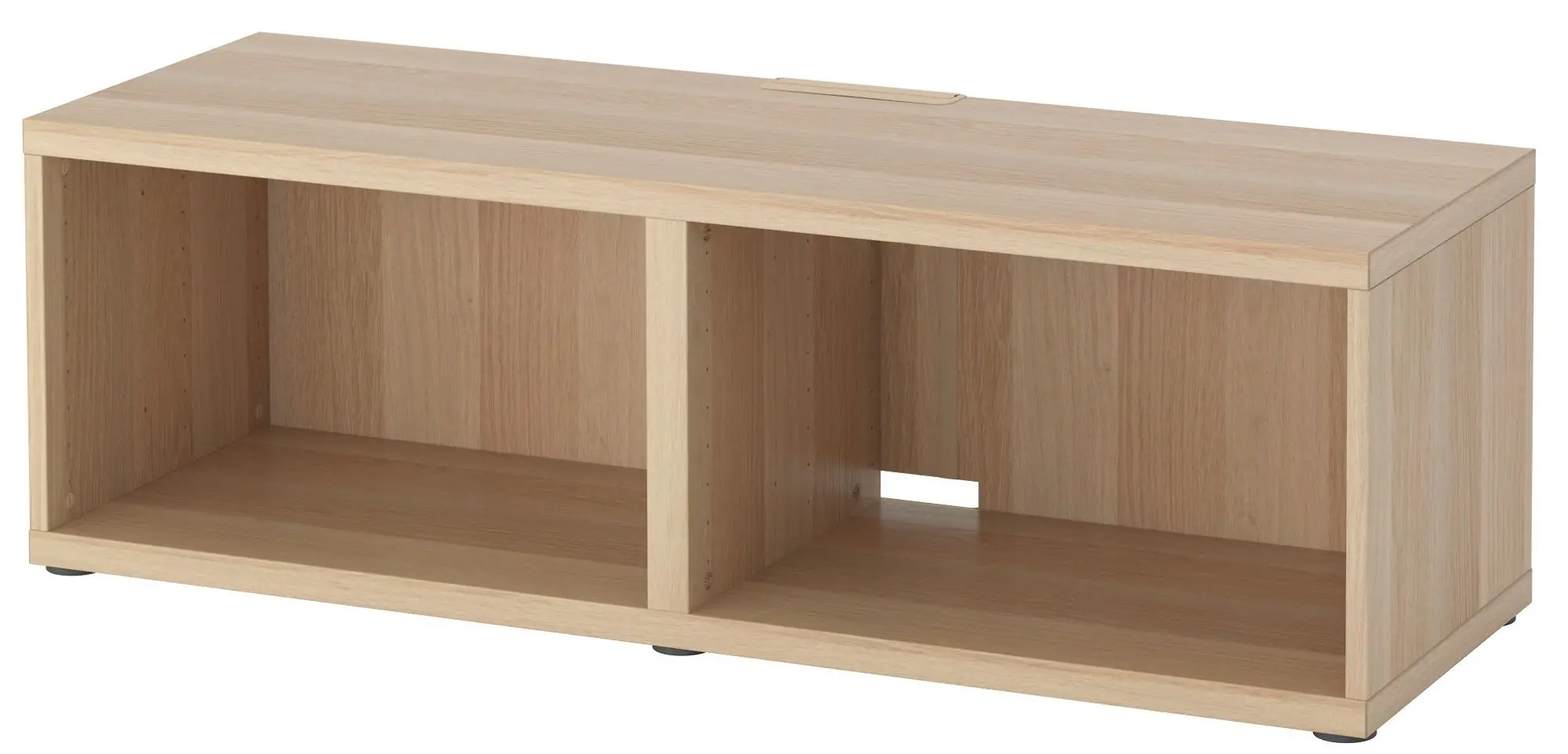 Tumba pentru TV Ikea Besta 120x40x38 (Aspect Stejar Antichizat)