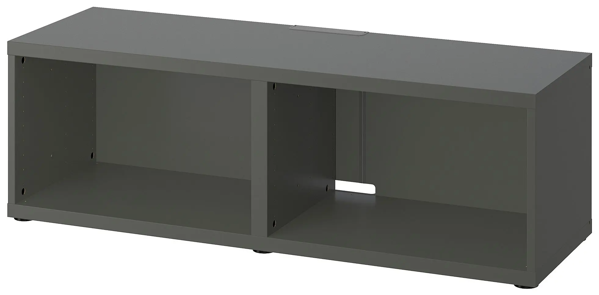 Tumba pentru TV Ikea Besta 120x40x38 (Gri inchis) - 2
