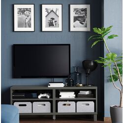 Tumba pentru TV Ikea Besta 120x40x48 (Gri Inchis)