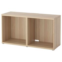 Tumba pentru TV Ikea Besta 120x40x64 Aaspect Stejar Antichizat)