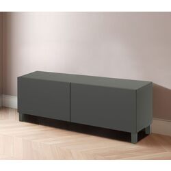 Тумба РТВ Ikea Besta/Lappviken/Stubbarp 120x42x48 (Темно-серый)