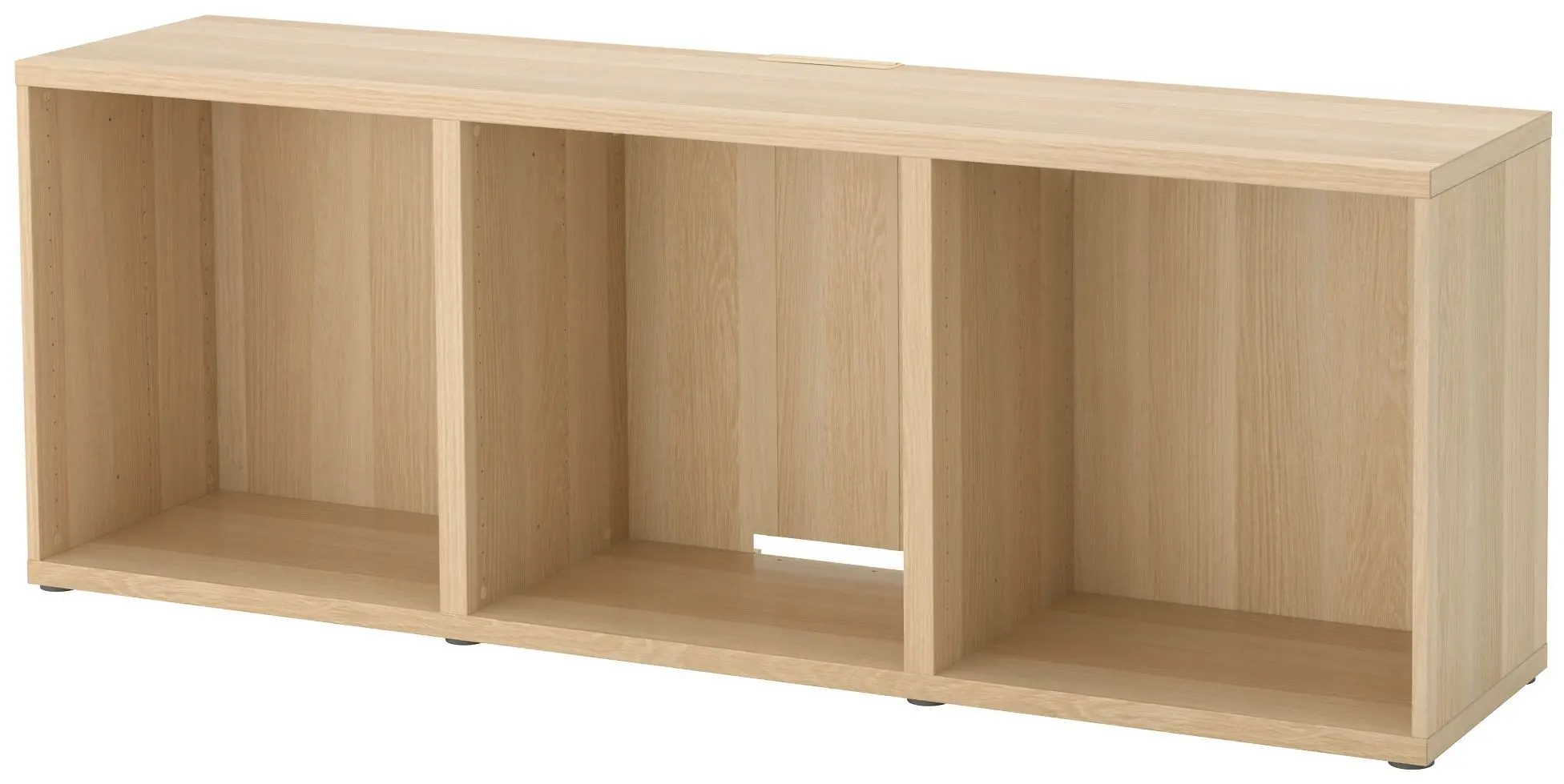 Tumba pentru TV Ikea Besta 180x40x64 (Aspect Stejar Antichizat)