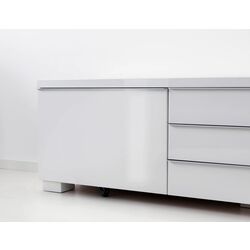 Тумба РТВ Ikea Besta Burs 180x41x49 (Глянцевый Белый) Thumb