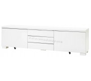 Tumba pentru TV Ikea Besta Burs 180x41x49 (Lucios Alb)