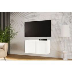 Tumba pentru TV Ikea Besta usi 120x42x64 (Alb/Smeviken Alb)