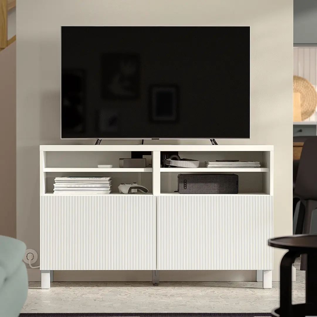 Tumba pentru TV Ikea Besta/Forvaltare 120x42x74 (Alb)