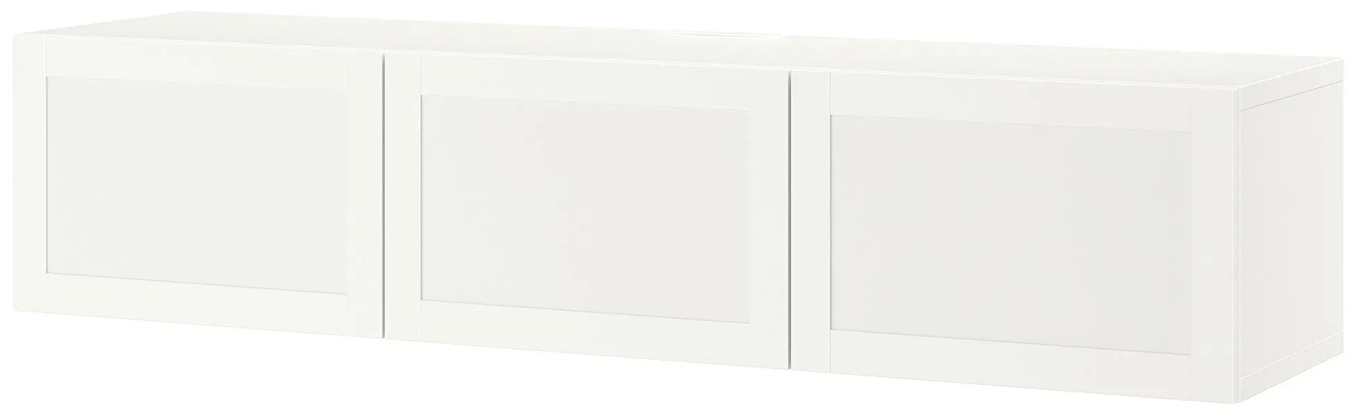 Tumba pentru TV Ikea Besta/Hanviken 180x42x38 (Alb) - 2