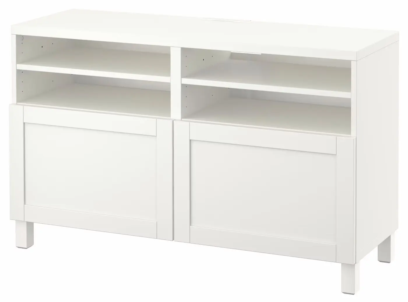 Tumba pentru TV Ikea Besta/Hanviken/Stubbarp 120x42x74 (Alb) - 2