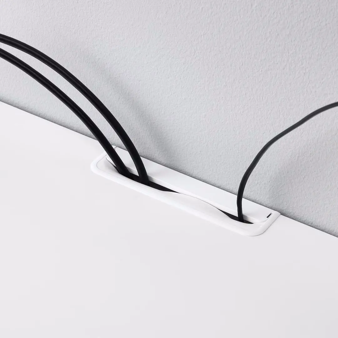 Tumba pentru TV Ikea Besta/Hanviken/Stubbarp 120x42x74 (Alb) - 4