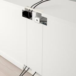 Tumba pentru TV Ikea Besta/Hanviken/Stubbarp 120x42x74 (Alb) Thumb