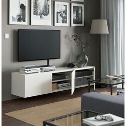 Tumba pentru TV Ikea Besta/Lappviken 180x42x38 (Alb) Thumb