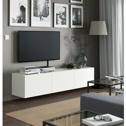Tumba pentru TV Ikea Besta/Lappviken 180x42x38 (Alb) Thumb