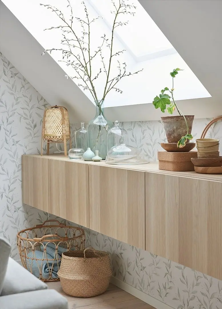 Тумба РТВ Ikea Besta/Lappviken 180x42x38 (Имитация Состаренного Дуба) - 7