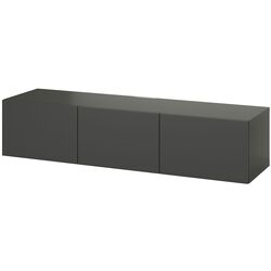 Tumba pentru TV Ikea Besta/Lappviken 180x42x38 (Gri inchis) Thumb