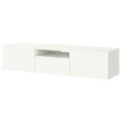 Тумба РТВ Ikea Besta/Lappviken 180x42x39 (Белый) Thumb