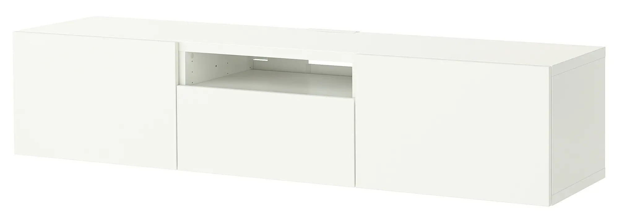 Тумба РТВ Ikea Besta/Lappviken 180x42x39 (Белый) - 2