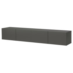 Tumba pentru TV Ikea Besta/Lappviken 240x42x38 (Gri inchis) Thumb
