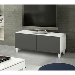 Tumba TV Ikea Besta/Lappviken/Stubbarp 120x42x48 (Alb/Gri-inchis)