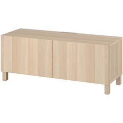 Tumba pentru TV Ikea Besta/Lappviken/Stubbarp 120x42x48 (Aspect Stejar Antichizat) Thumb