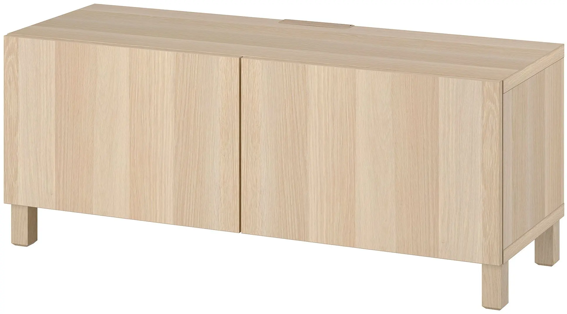 Tumba pentru TV Ikea Besta/Lappviken/Stubbarp 120x42x48 (Aspect Stejar Antichizat) - 2