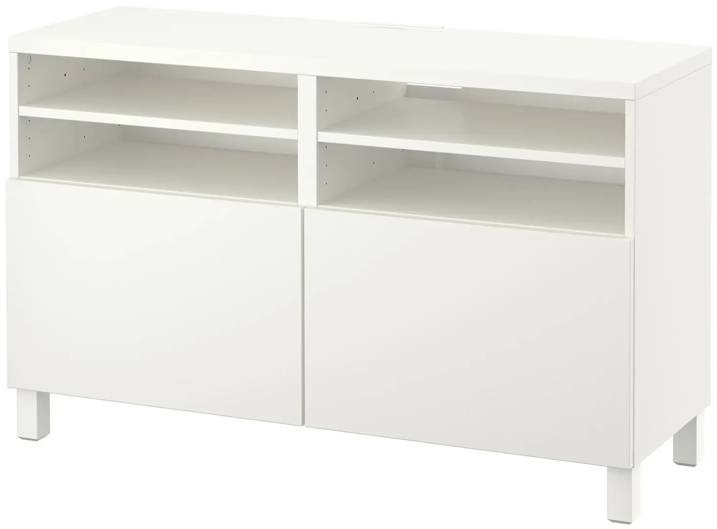 Tumba pentru TV Ikea Besta/Lappviken/Stubbarp 120x42x74 (Alb) - 2