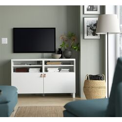 Tumba pentru TV Ikea Besta/Lappviken/Stubbarp 120x42x74 (Alb) Thumb