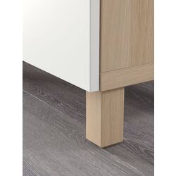 Tumba pentru TV Ikea Besta/Lappviken/Stubbarp 120x42x74 (Alb/Aspect Stejar Antichizat) Thumb