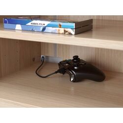 Tumba pentru TV Ikea Besta/Lappviken/Stubbarp 120x42x74 (Alb/Aspect Stejar Antichizat) Thumb