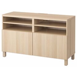 Tumba pentru TV Ikea Besta/Lappviken/Stubbarp 120x42x74 (Aspect Stejar Antichizat) Thumb