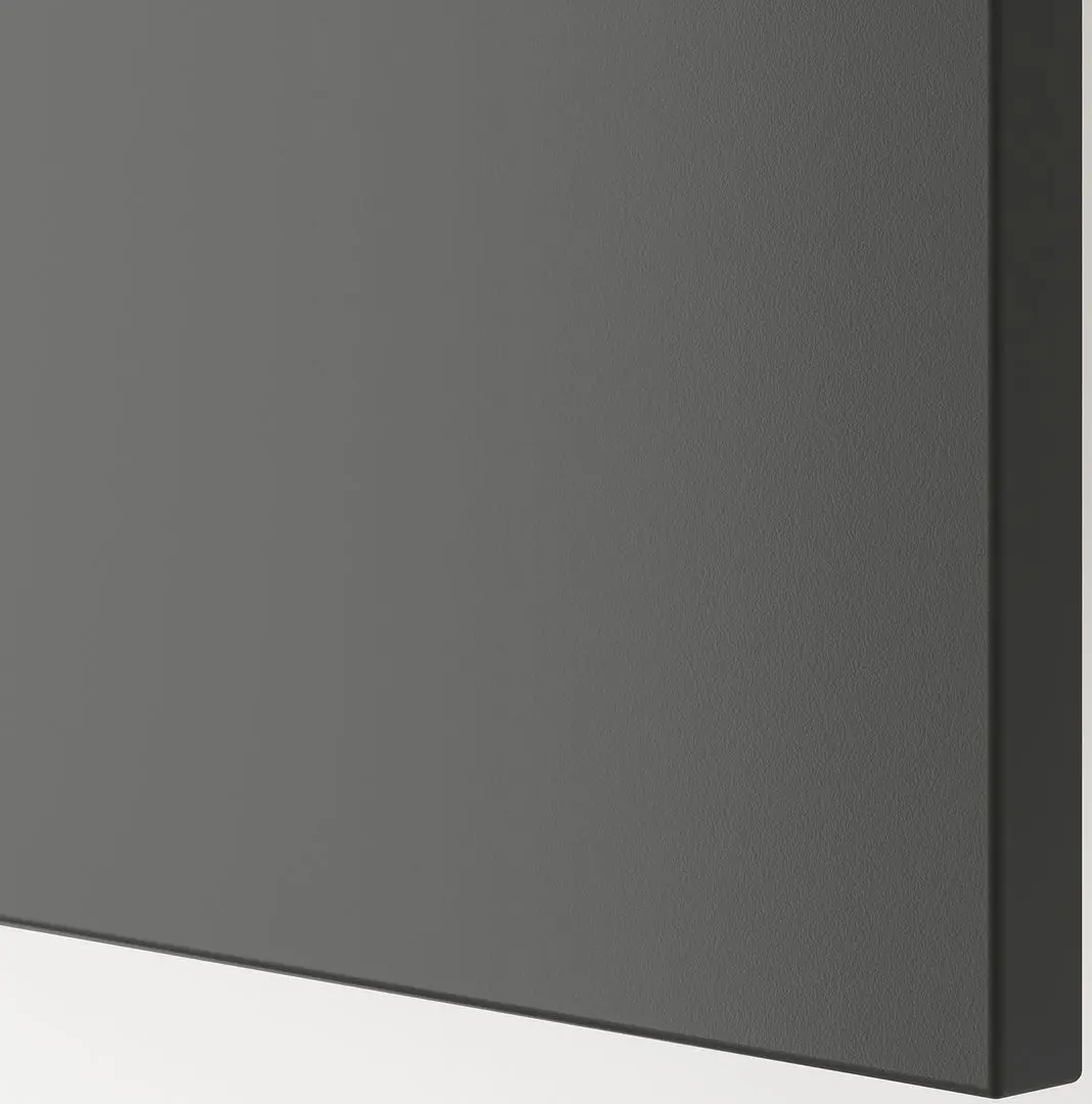 Tumba pentru TV Ikea Besta/Lappviken/Stubbarp glisiera sertar cu sistem apasare 120x42x48 (Gri inchis) - 3