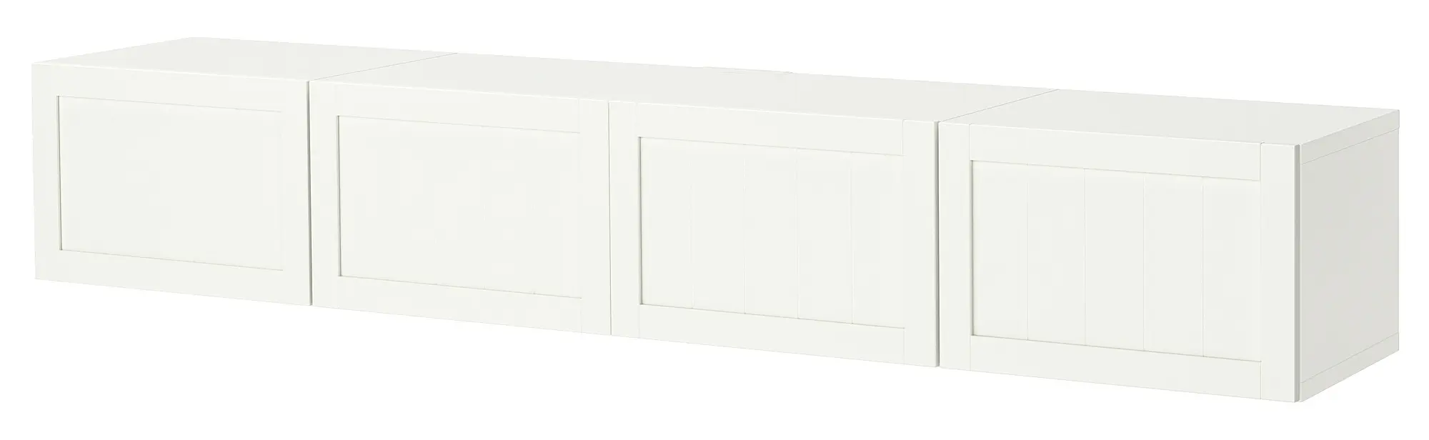 Tumba pentru TV Ikea Besta/Pipmakare 240x42x38 (Alb)