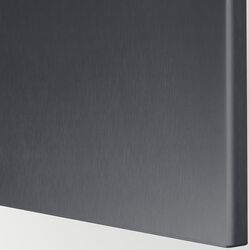 Тумба РТВ Ikea Besta/Riksviken 180x42x38 (Темно-серый/Имитация темного матового олова) Thumb