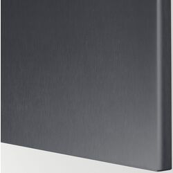 Тумба РТВ Ikea Besta/Riksviken/Stubbarp ящик c нажимными направляющими 240x42x74 (Темно-серый/Имитация темного матового олова) Thumb